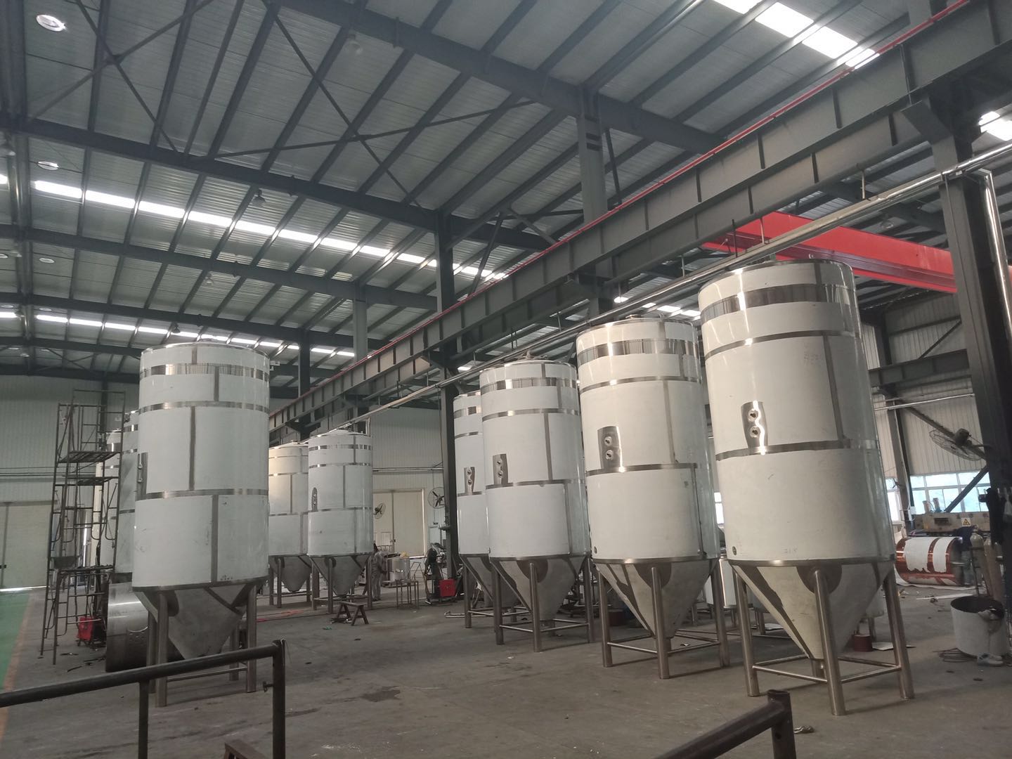 啤酒廠發酵設備 啤酒廠發酵設備